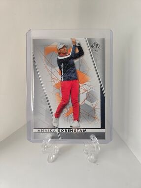 2007 Upper Deck SP Authentic Portfolio Golf card of Annika Sorenstam (#9)